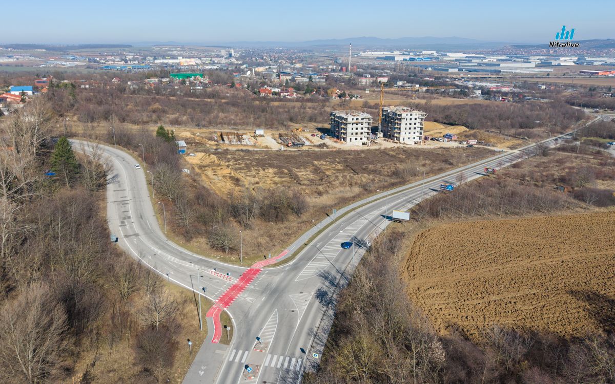 Výstavba v Nitre, marec 2026