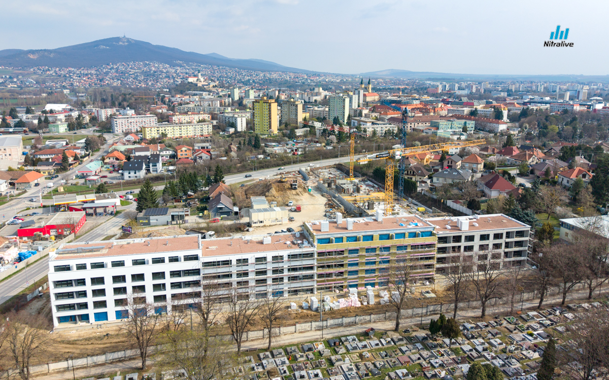 Výstavba v Nitre, marec 2026