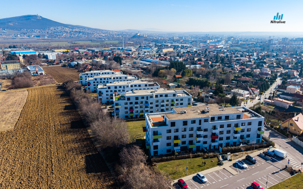 Výstavba v Nitre, marec 2026