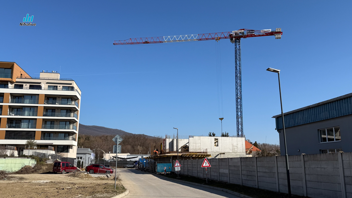 Výstavba v Nitre, marec 2026