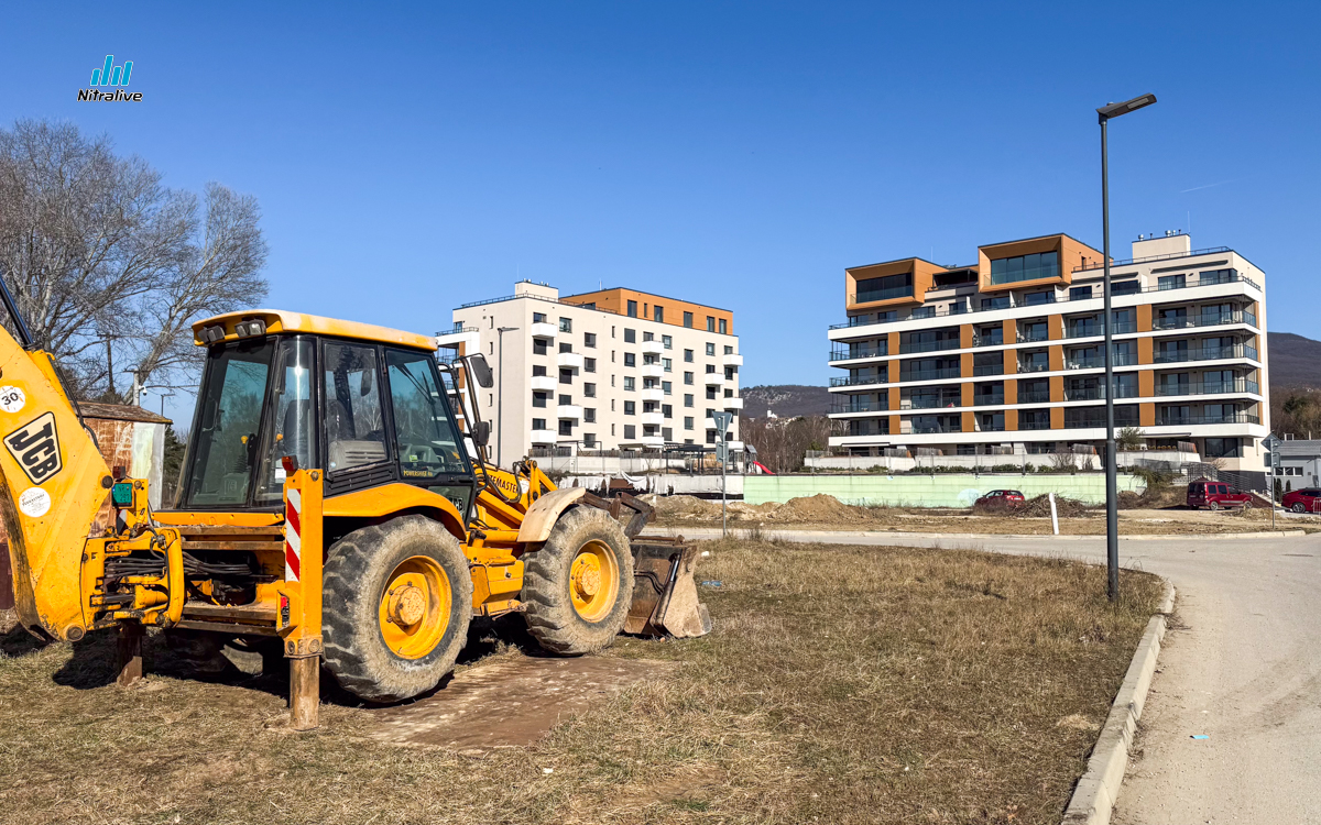 Výstavba v Nitre, marec 2026