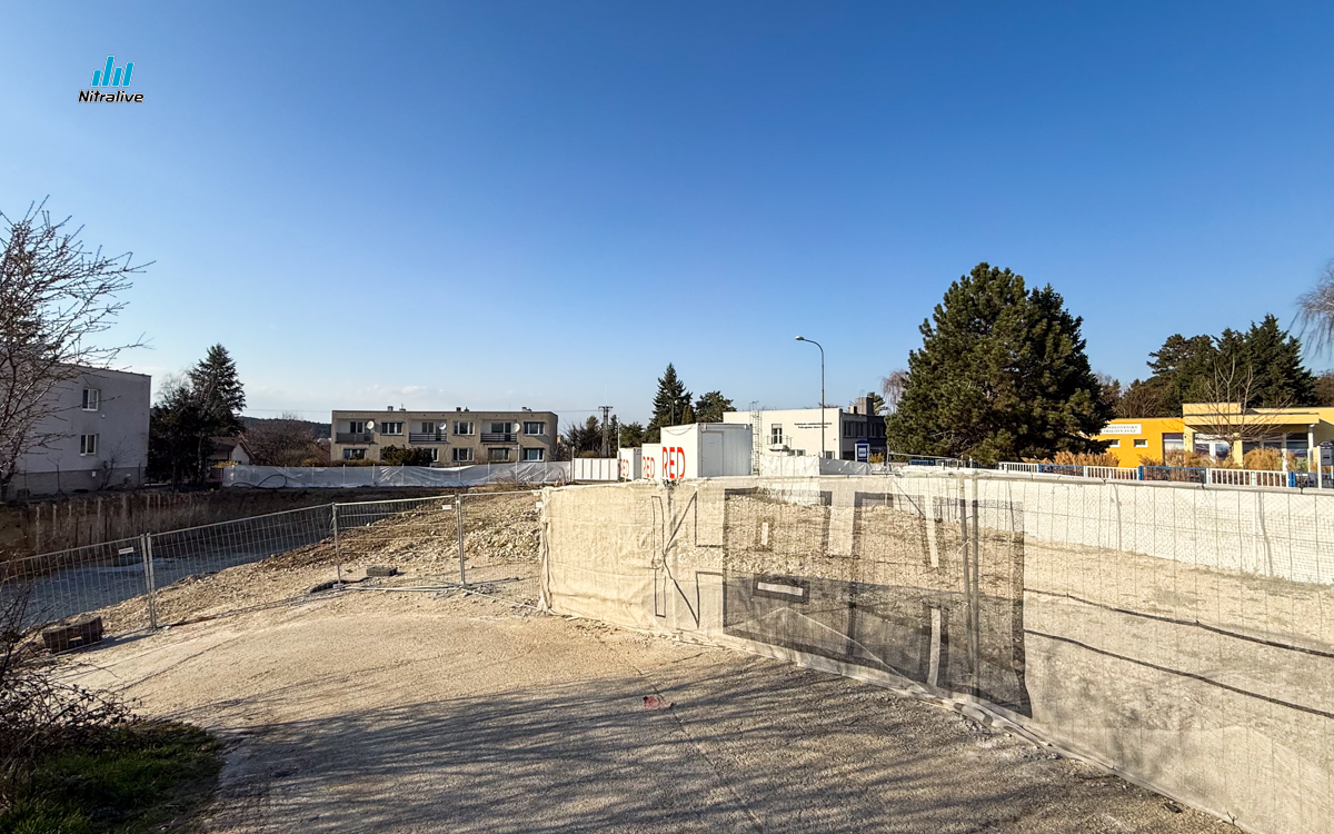 Výstavba v Nitre, marec 2026