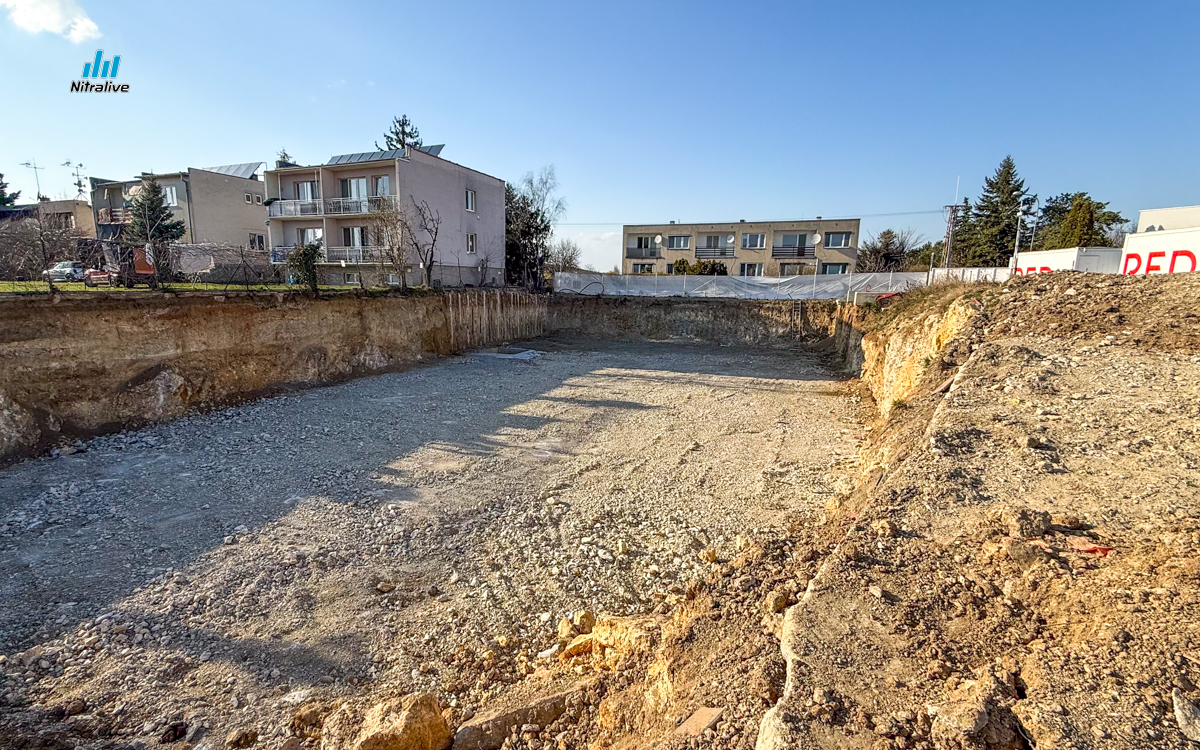 Výstavba v Nitre, marec 2026