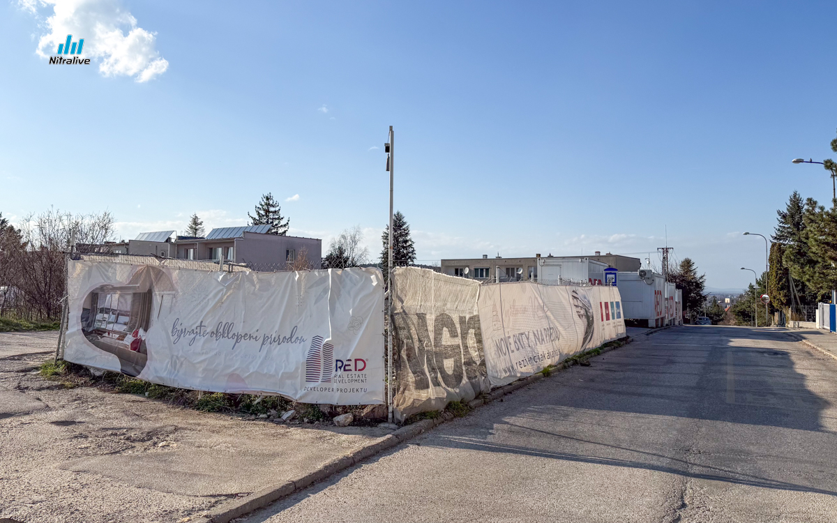 Výstavba v Nitre, marec 2026