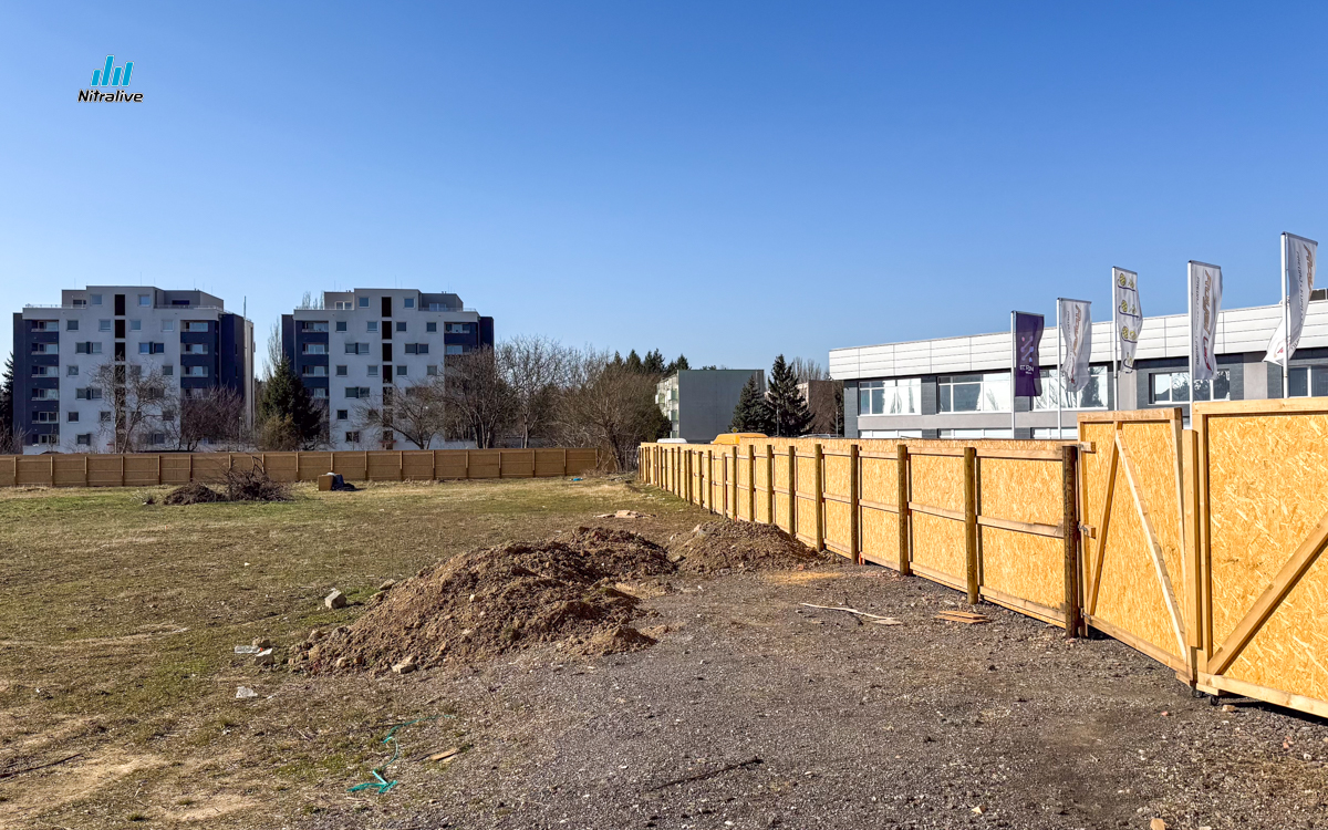 Výstavba v Nitre, marec 2026