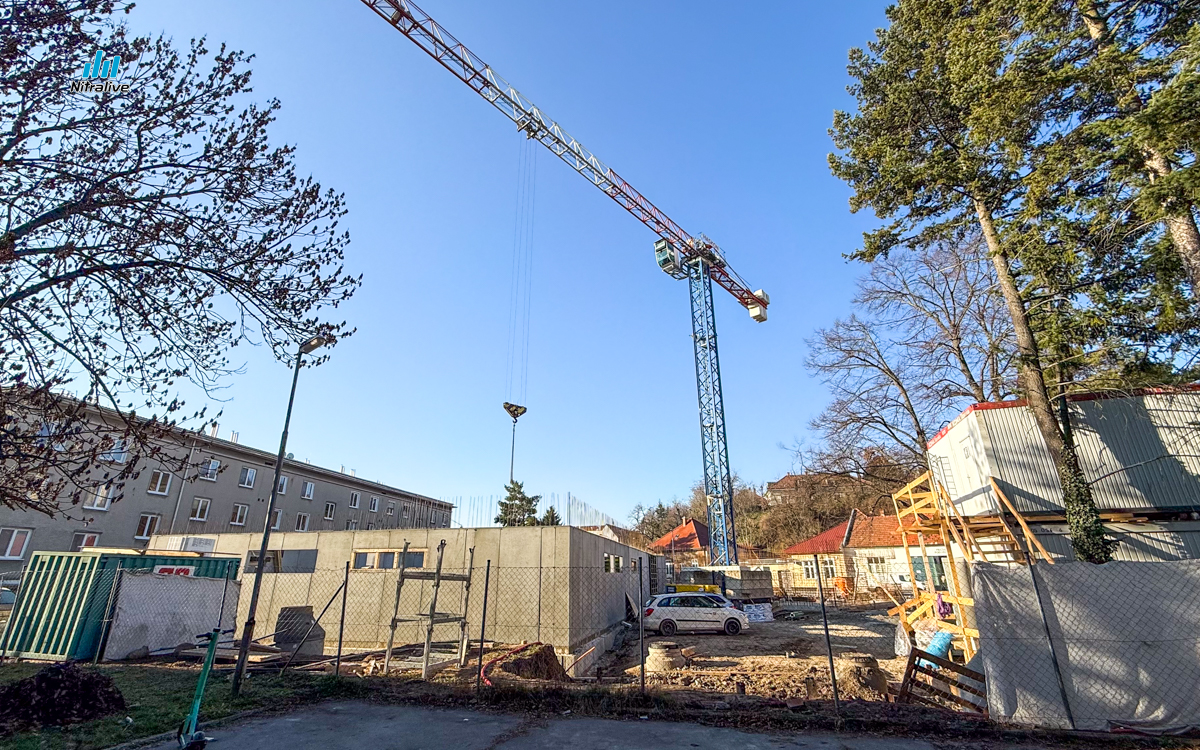 Výstavba v Nitre, marec 2026