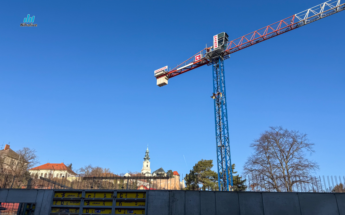 Výstavba v Nitre, marec 2026