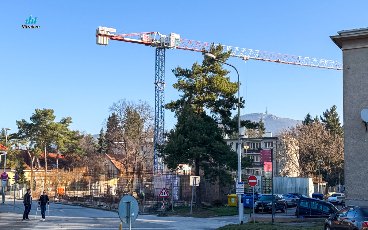 Výstavba v Nitre, marec 2026