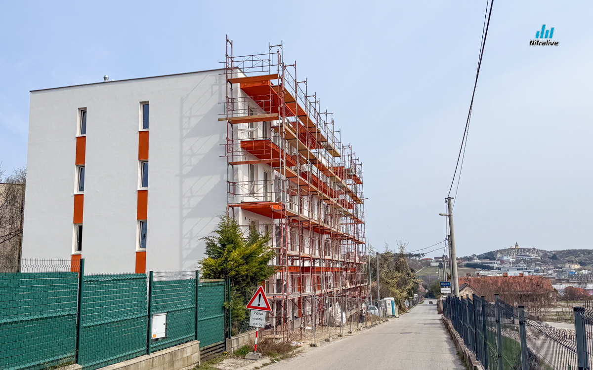 Výstavba v Nitre, marec 2026