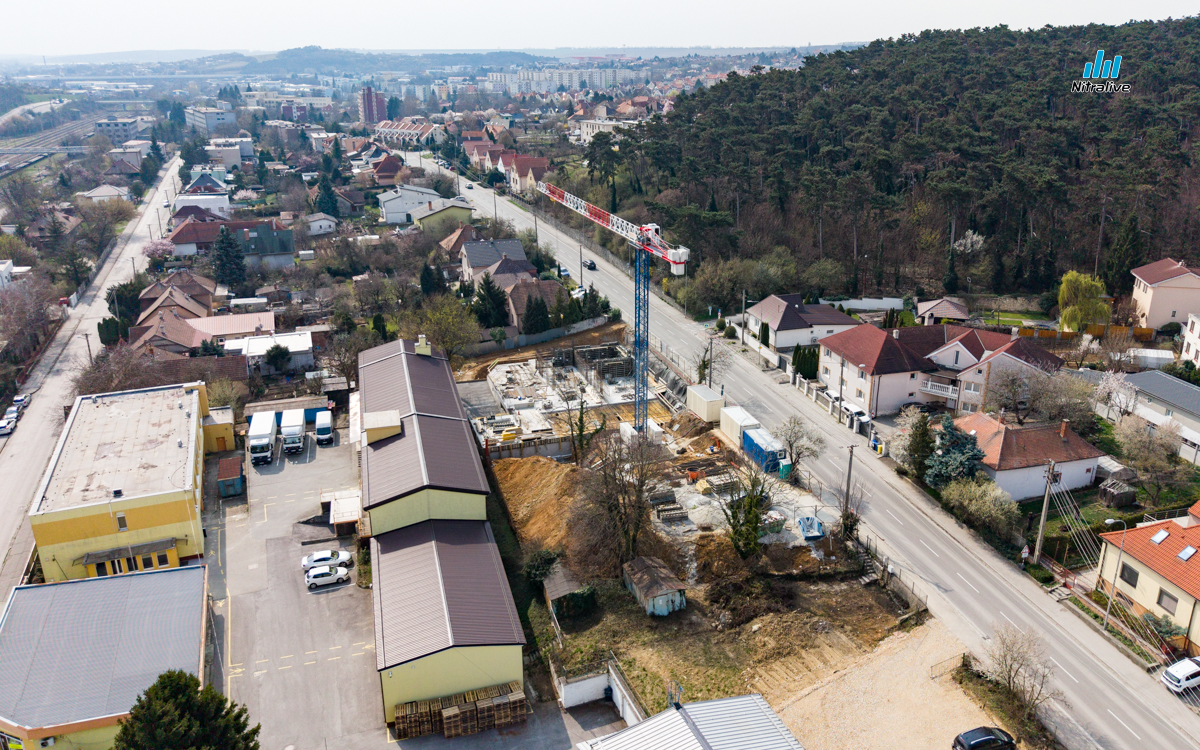 Výstavba v Nitre, marec 2026