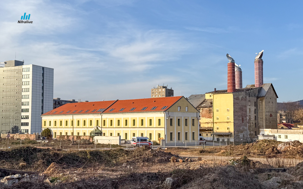 Výstavba v Nitre, marec 2026