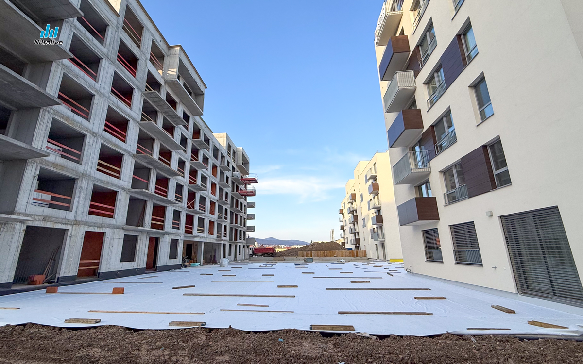 Výstavba v Nitre, marec 2026