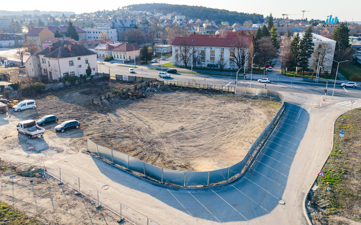 Výstavba v Nitre, marec 2026