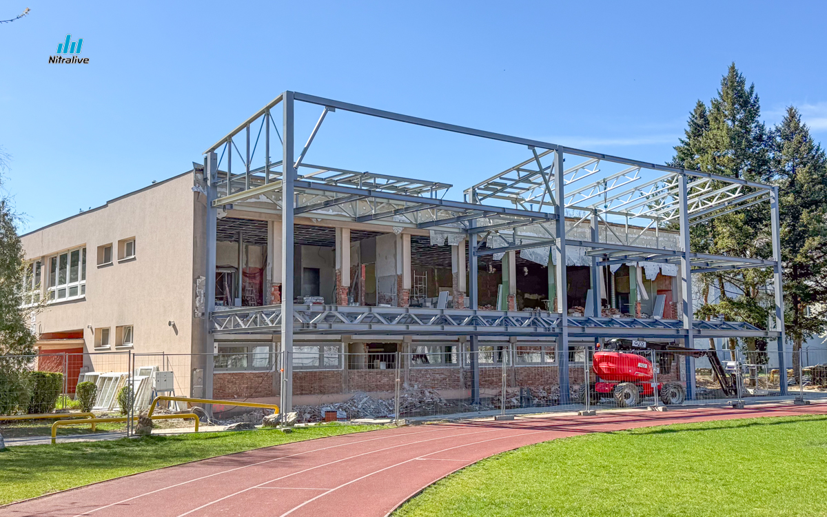 Výstavba v Nitre, marec 2026