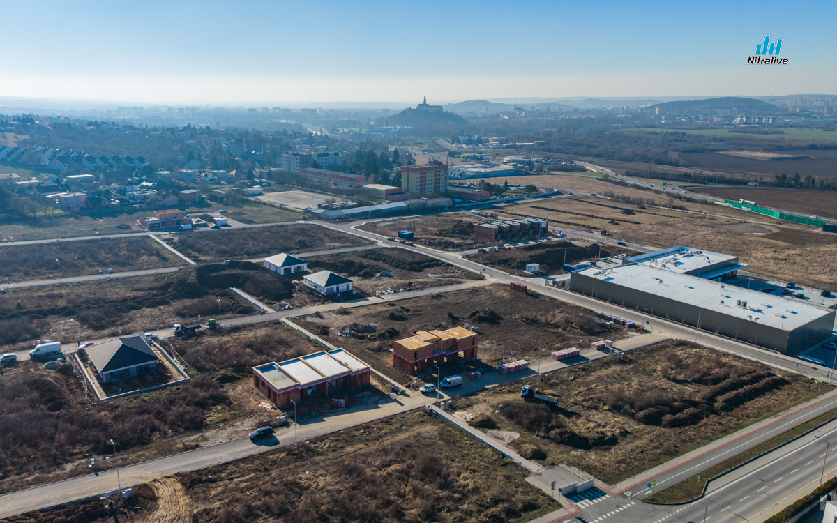 Výstavba v Nitre, marec 2026