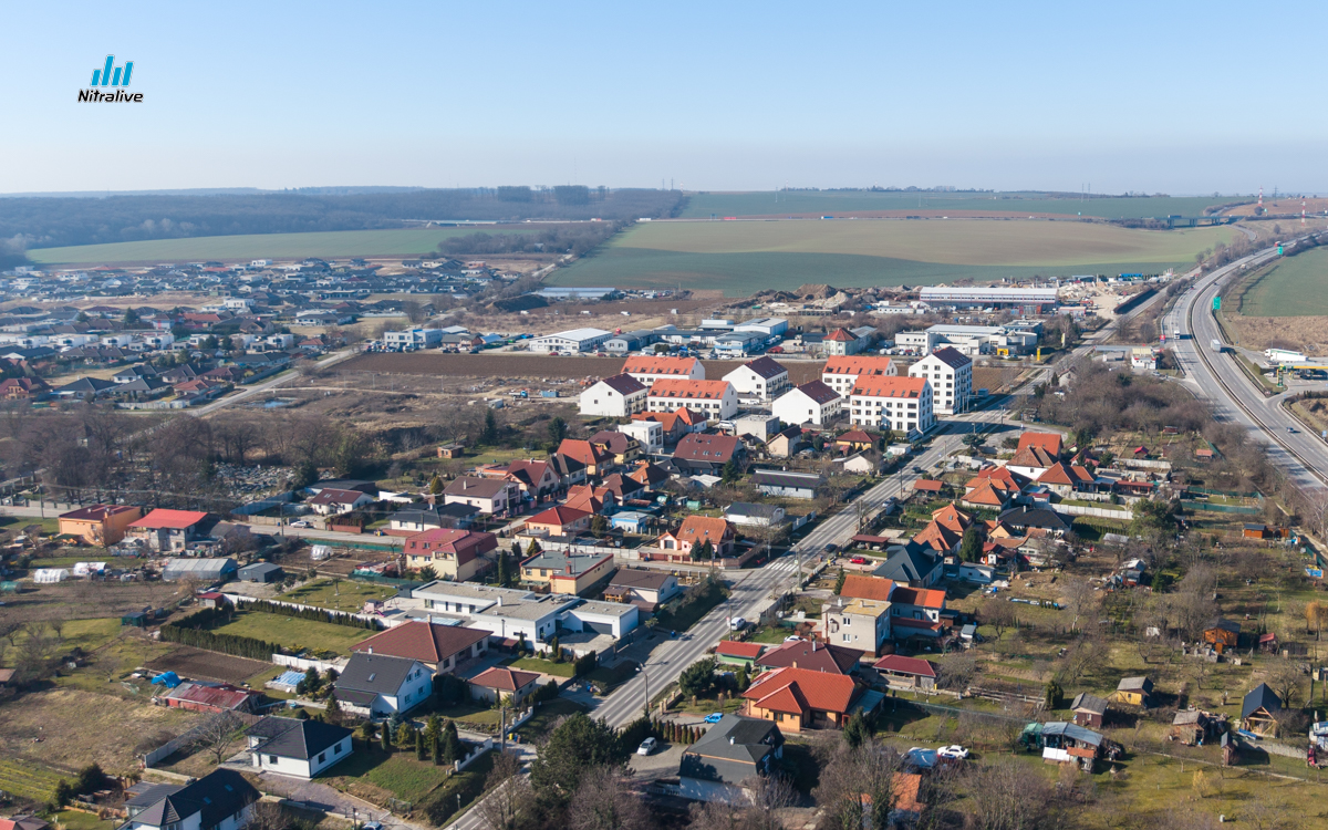 Výstavba v Nitre, marec 2026