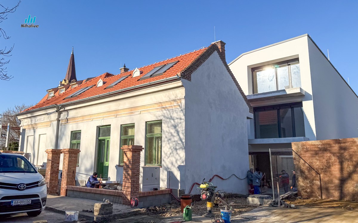 Výstavba v Nitre, marec 2026