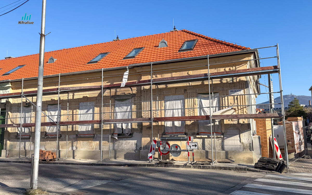 Výstavba v Nitre, marec 2026