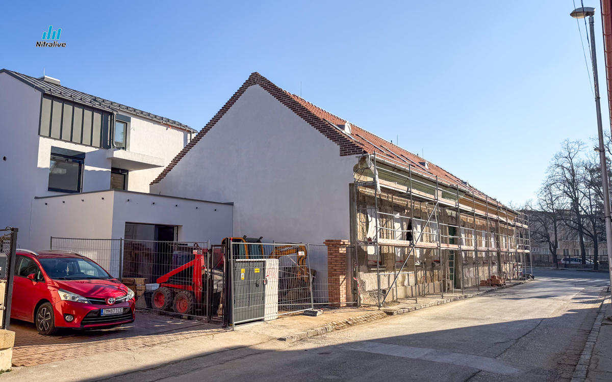 Výstavba v Nitre, marec 2026