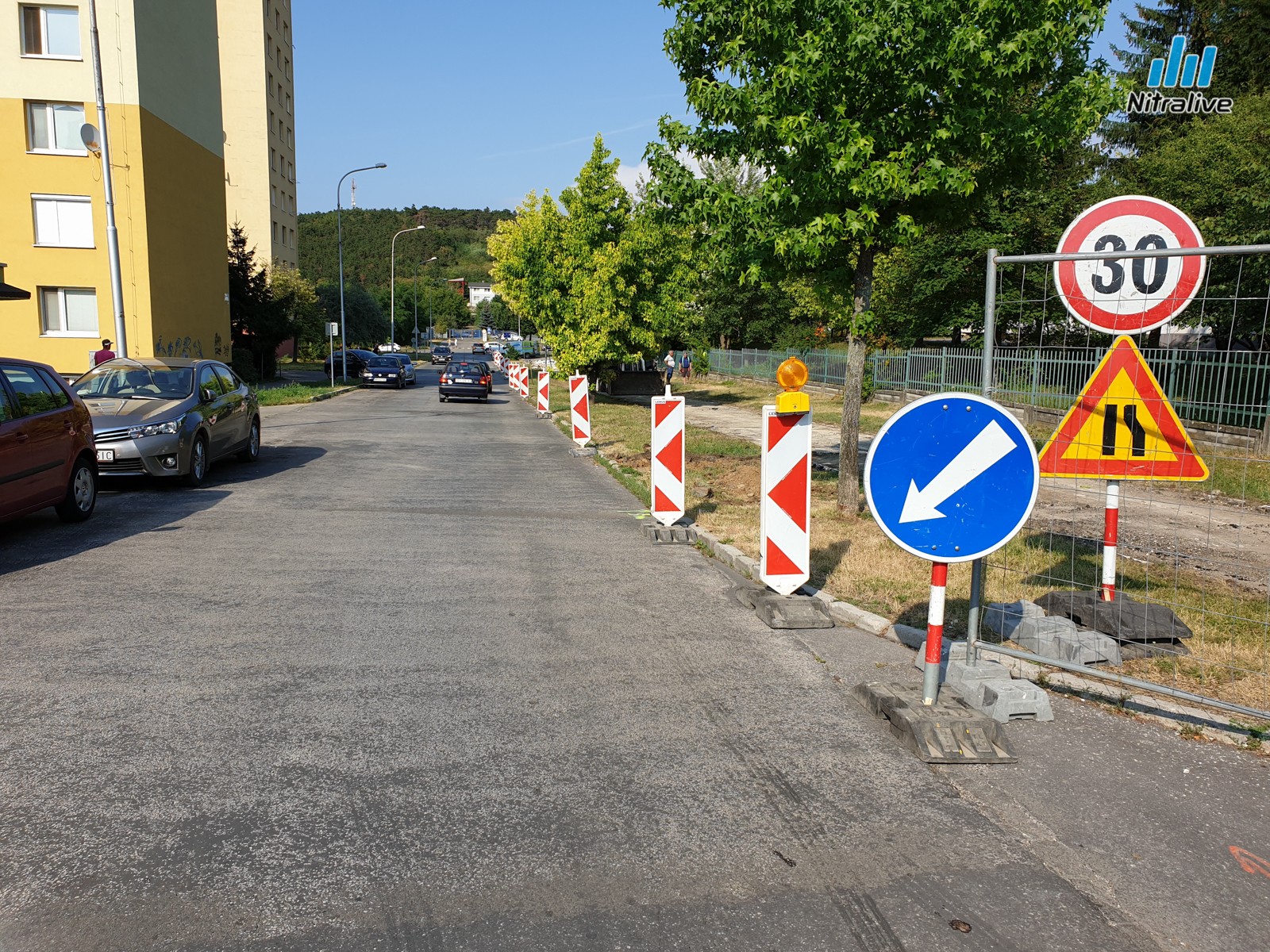 Na Škultétyho ulici pribudnú parkovacie miesta a odbočovací pruh, uzávierka ulice koncom augusta
