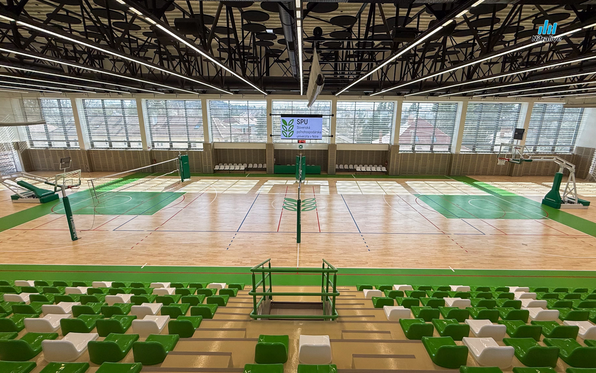 Hala SPU Nitra po rekonštrukcii