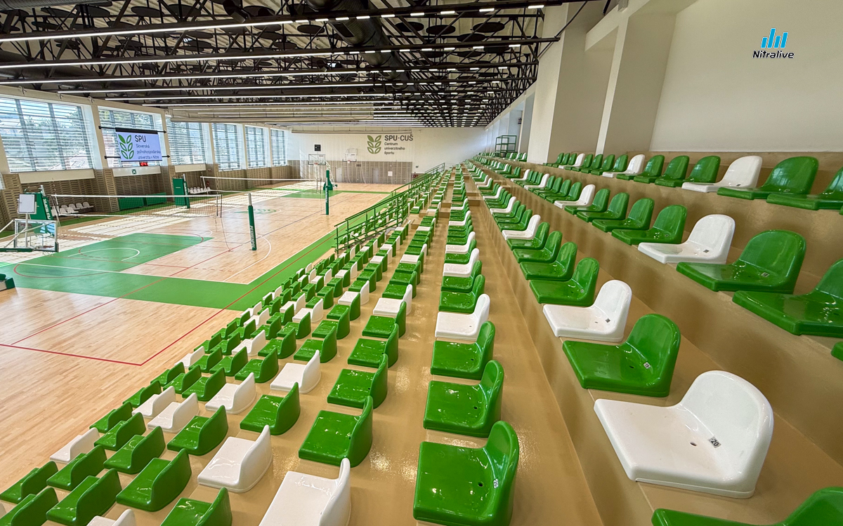 Hala SPU Nitra po rekonštrukcii
