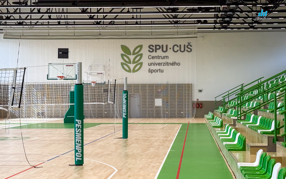 Hala SPU Nitra po rekonštrukcii