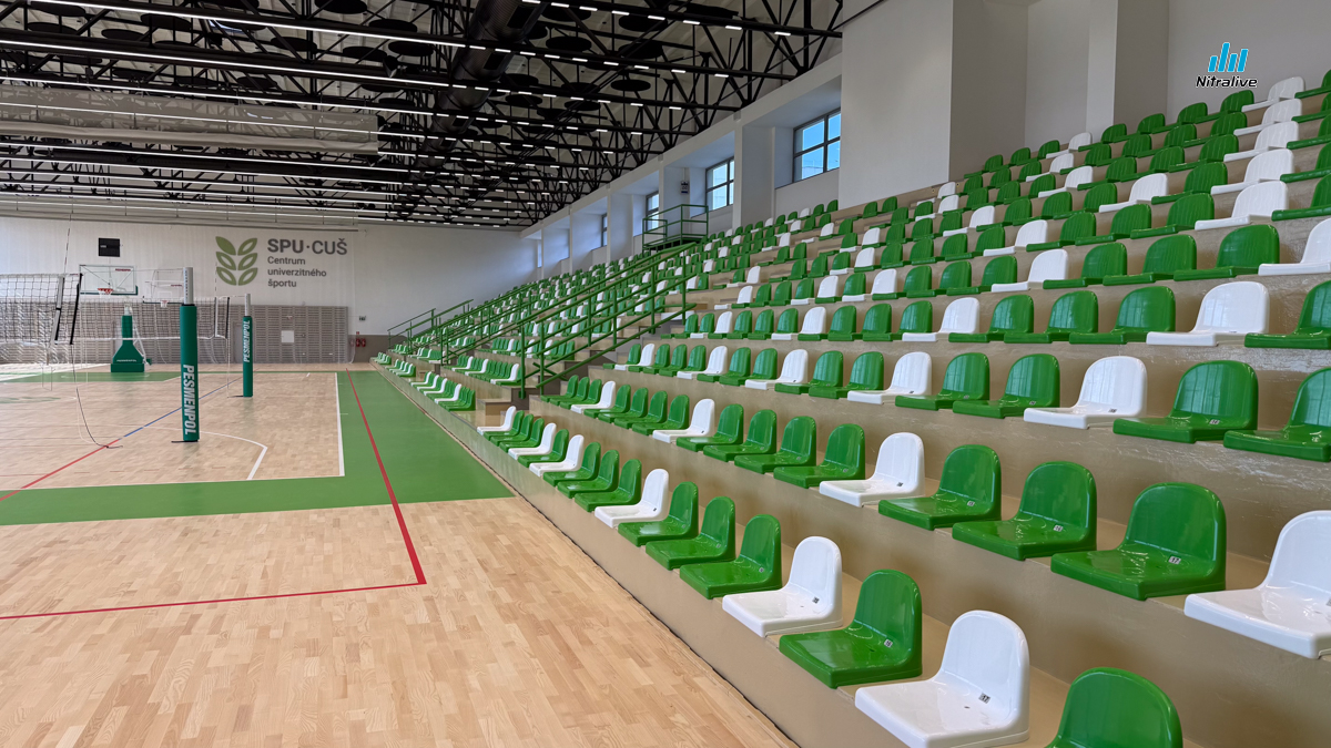 Hala SPU Nitra po rekonštrukcii