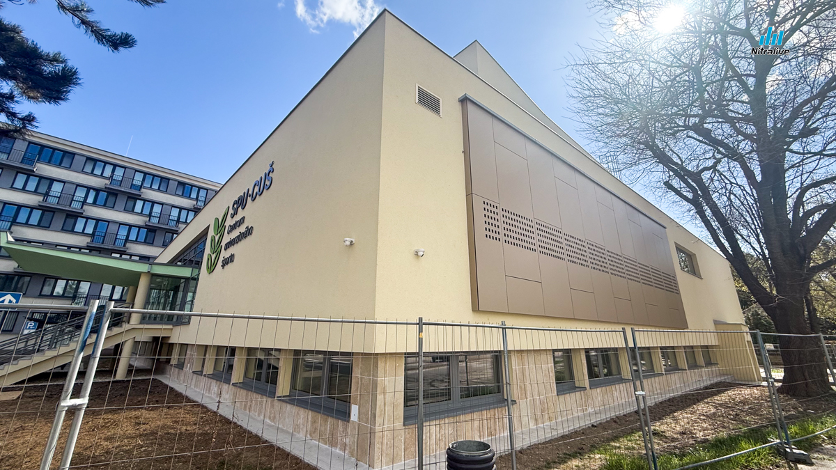 Hala SPU Nitra po rekonštrukcii