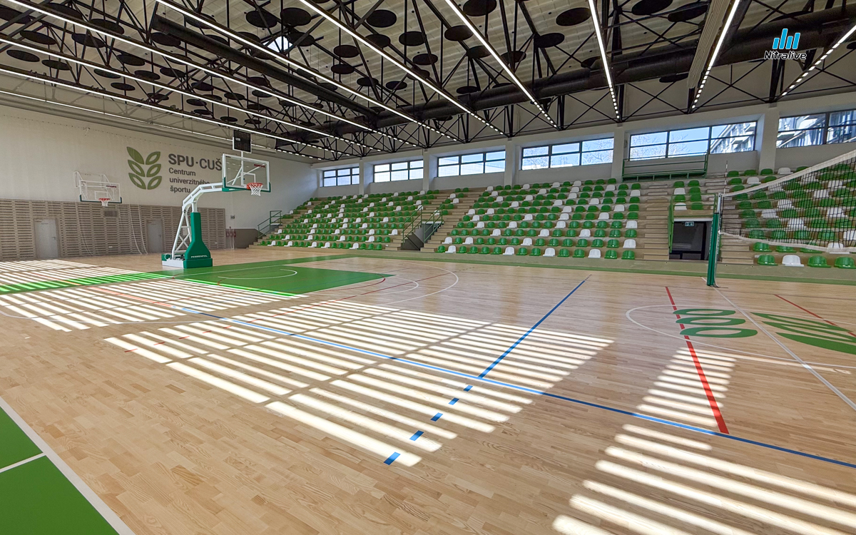 Hala SPU Nitra po rekonštrukcii