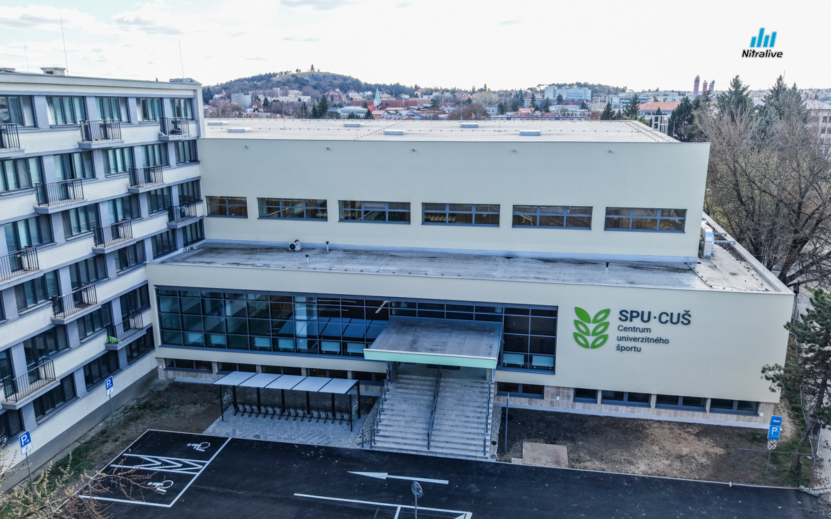 Hala SPU Nitra po rekonštrukcii