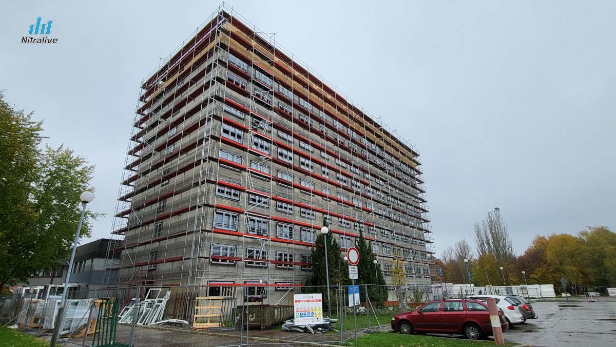 Výstavba v Nitre (jeseň 2022)