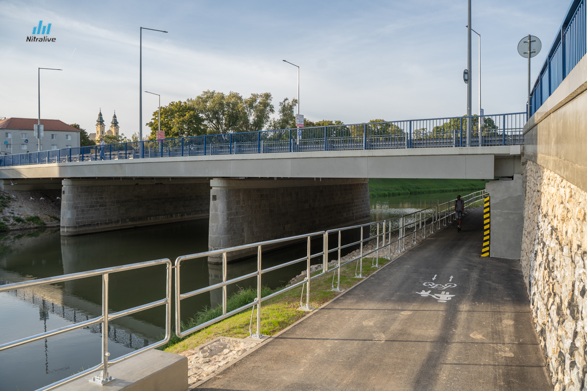 Podjazd pod Univerzitným mostom je otvorený pre verejnosť (6.10.2023)