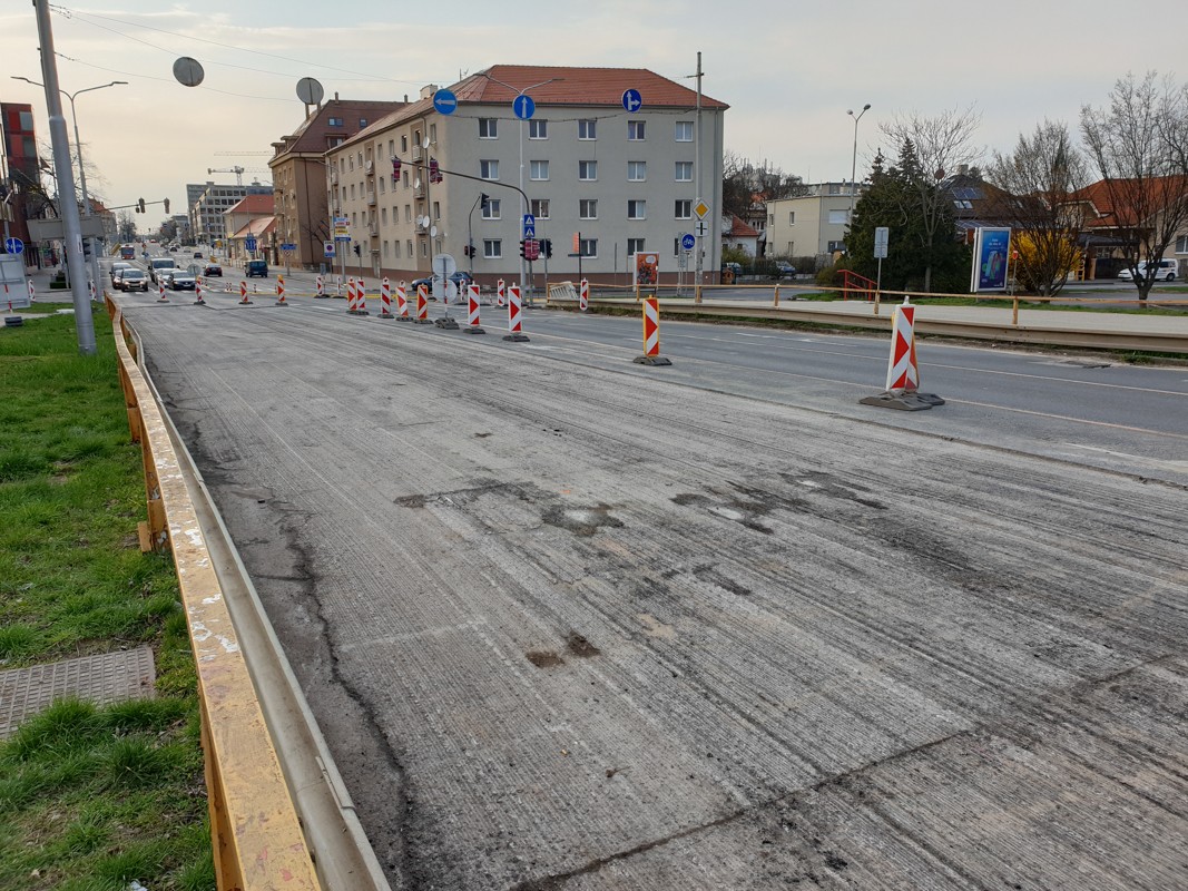 Rekonštrukcia I/64 Univerzitný most Nitra, 23. marec 2020